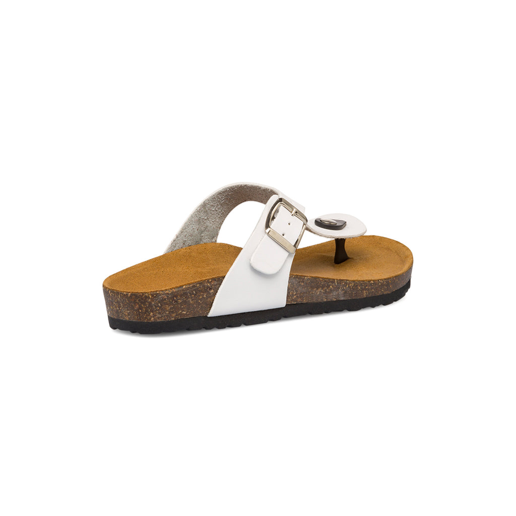 Sandali Infradito Bianchi da Donna Italia Trend Zeudi