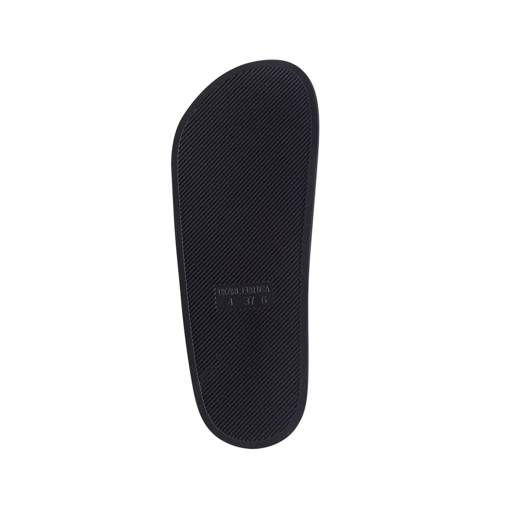 Ciabatte nere da donna effetto cocco Silvia Sikel