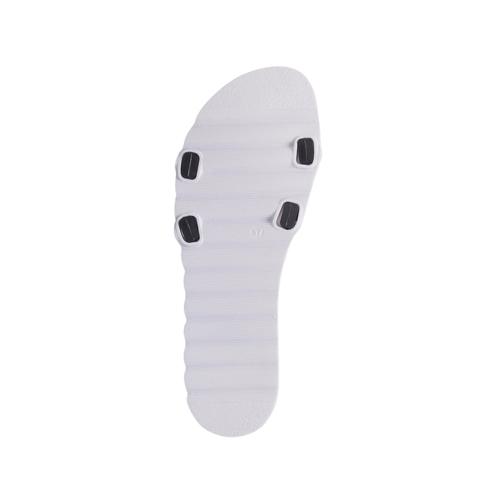 Ciabatte nere da donna con strass e perline Silvia Sikel