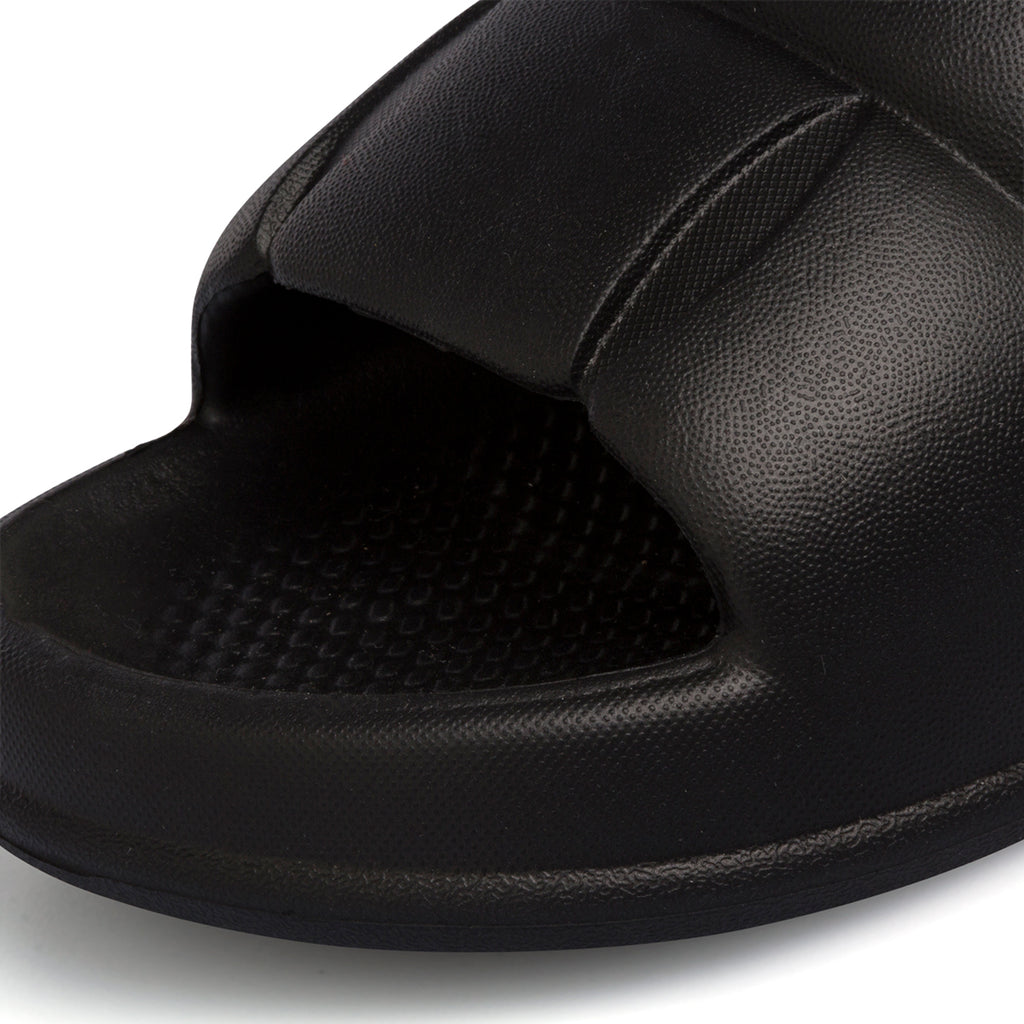 Ciabatte da donna nere in gomma Lora Ferres On The Beach