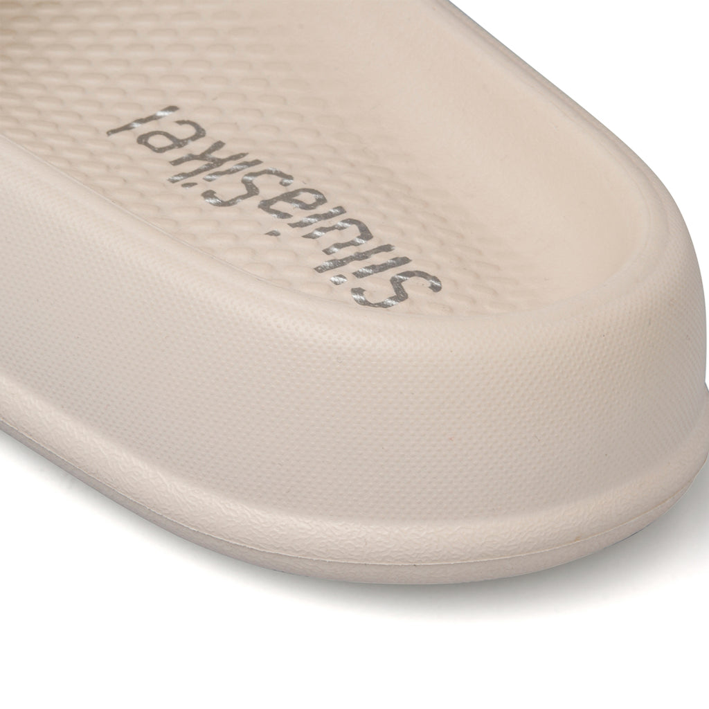 Ciabatte da donna beige in gomma Lora Ferres On The Beach