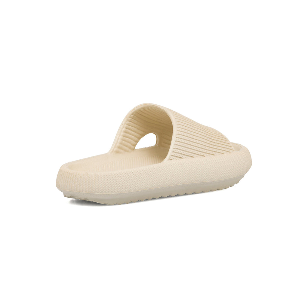 Ciabatte da donna beige a fascia singola Lora Ferres On The Beach