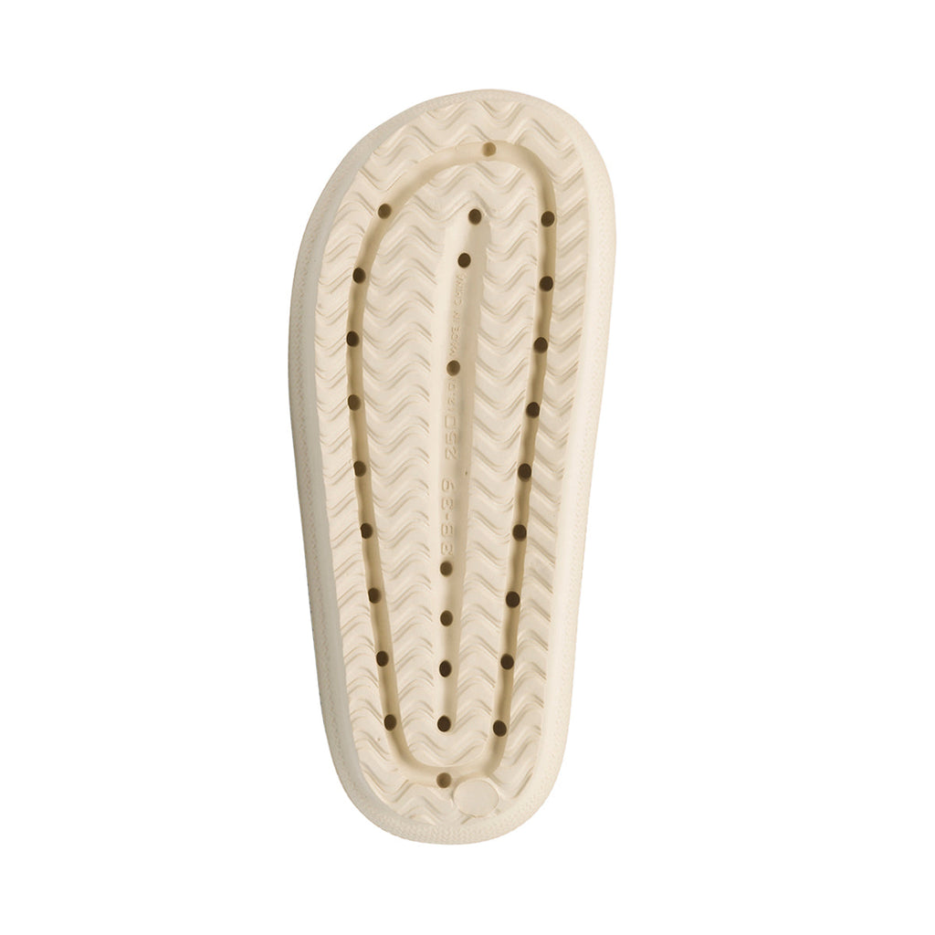 Ciabatte da donna beige a fascia singola Lora Ferres On The Beach