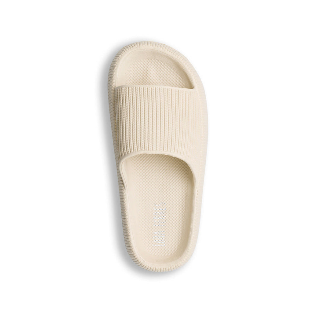 Ciabatte da donna beige a fascia singola Lora Ferres On The Beach