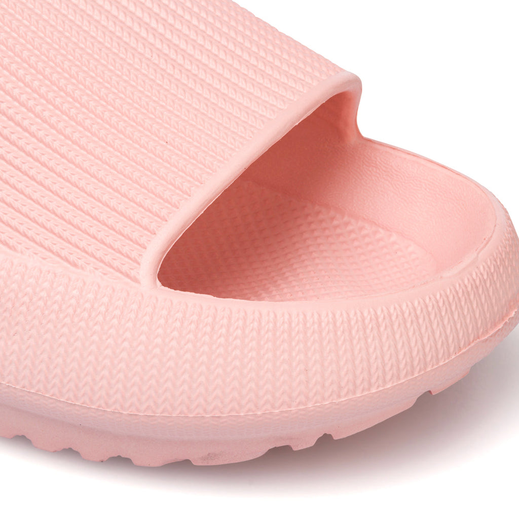 Ciabatte da donna rosa a fascia singola Lora Ferres On The Beach