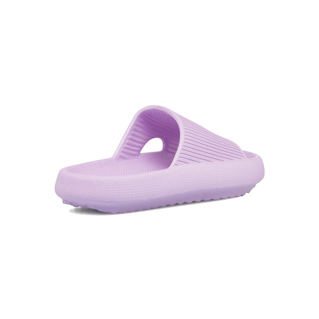 Ciabatte da donna lilla a fascia singola Lora Ferres On The Beach