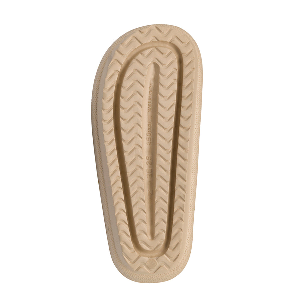 Ciabatte da donna beige a fascia singola Lora Ferres