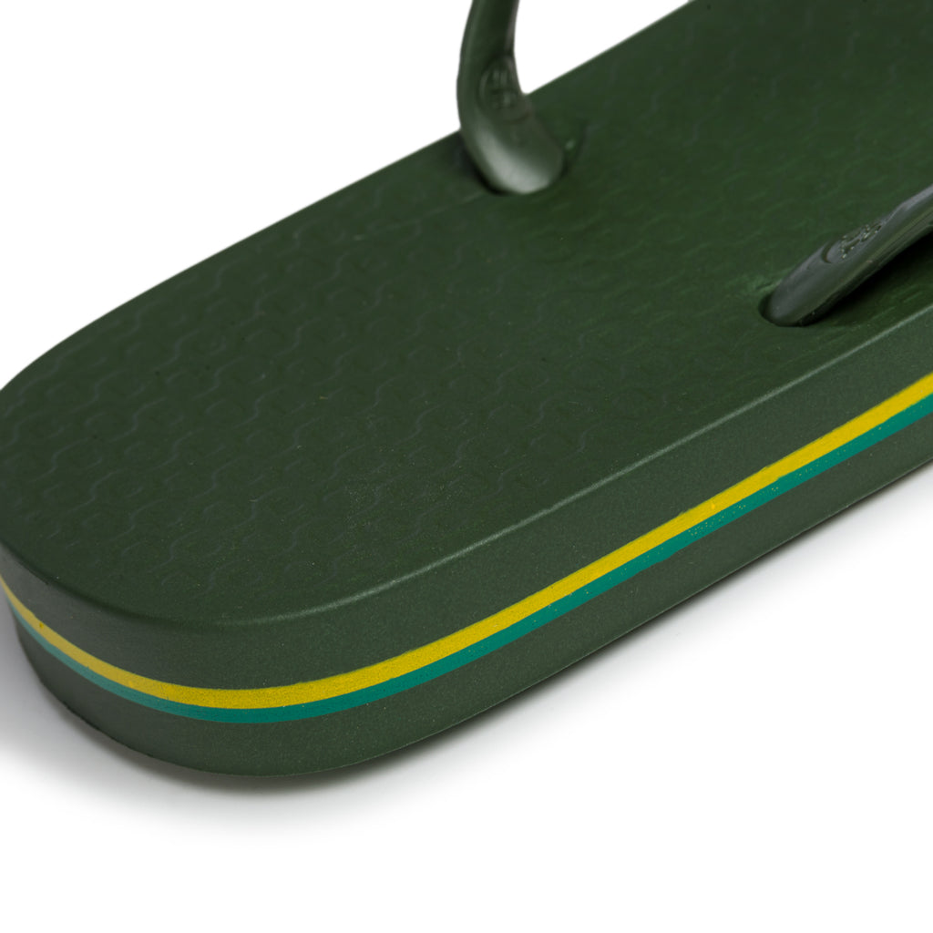 Ciabatte infradito verdi in gomma Ipanema Class Brasil II
