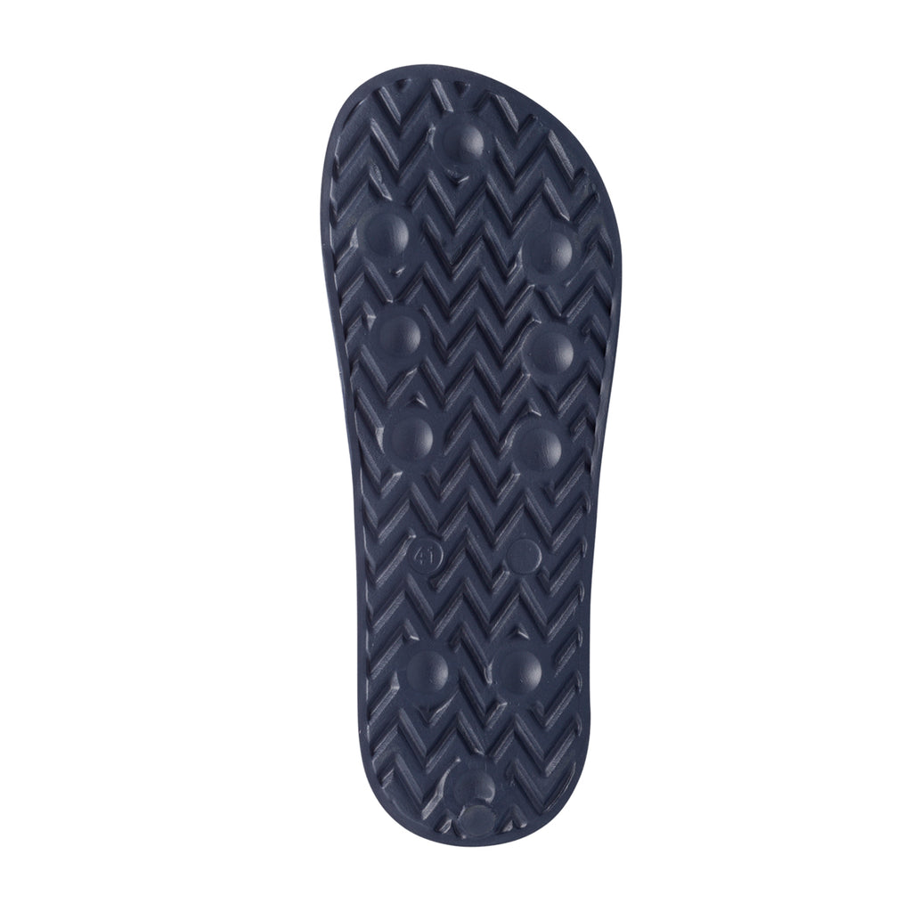 Ciabatte da uomo blu navy con logo sulla fascia Armata di Mare