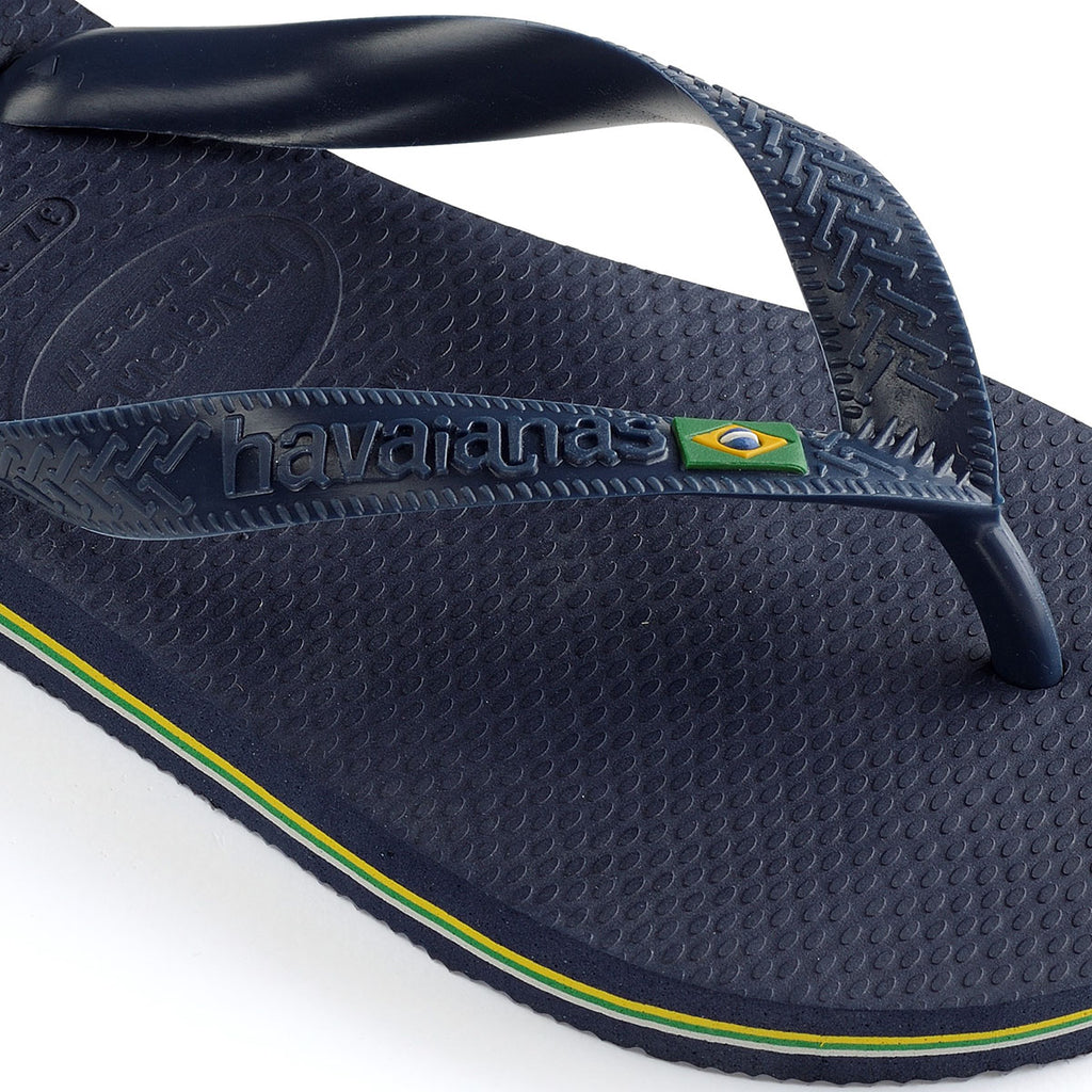 Ciabatte infradito da uomo blu Havaianas Brasil