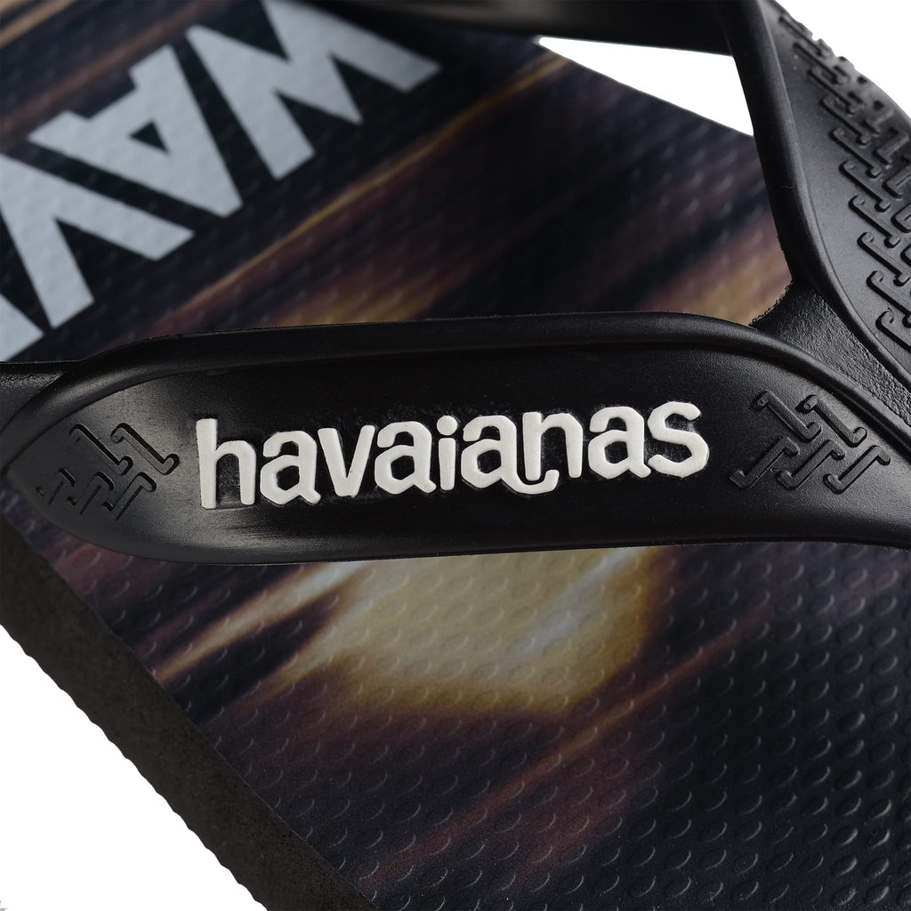 Ciabatte infradito nere da uomo Havaianas Surf