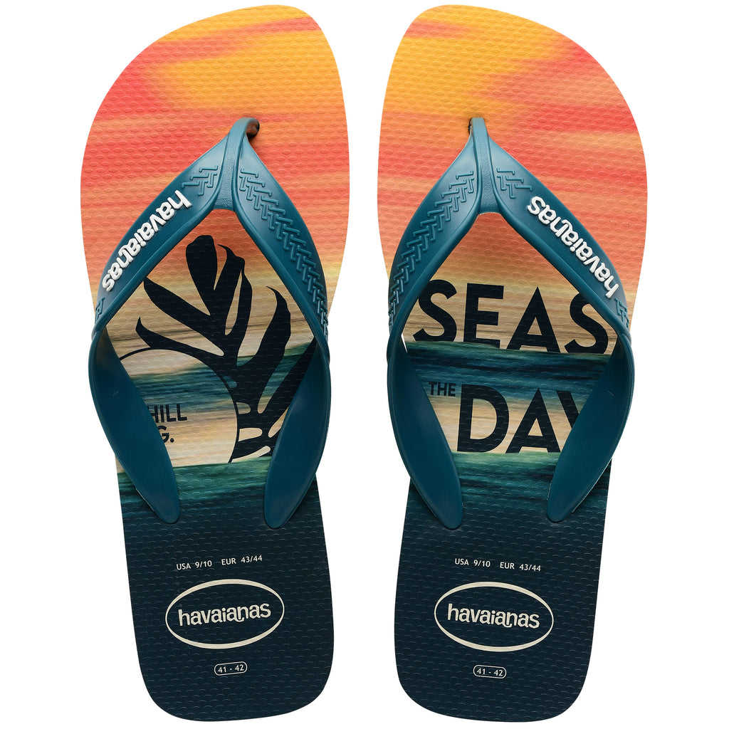 Ciabatte infradito blu da uomo Havaianas Surf