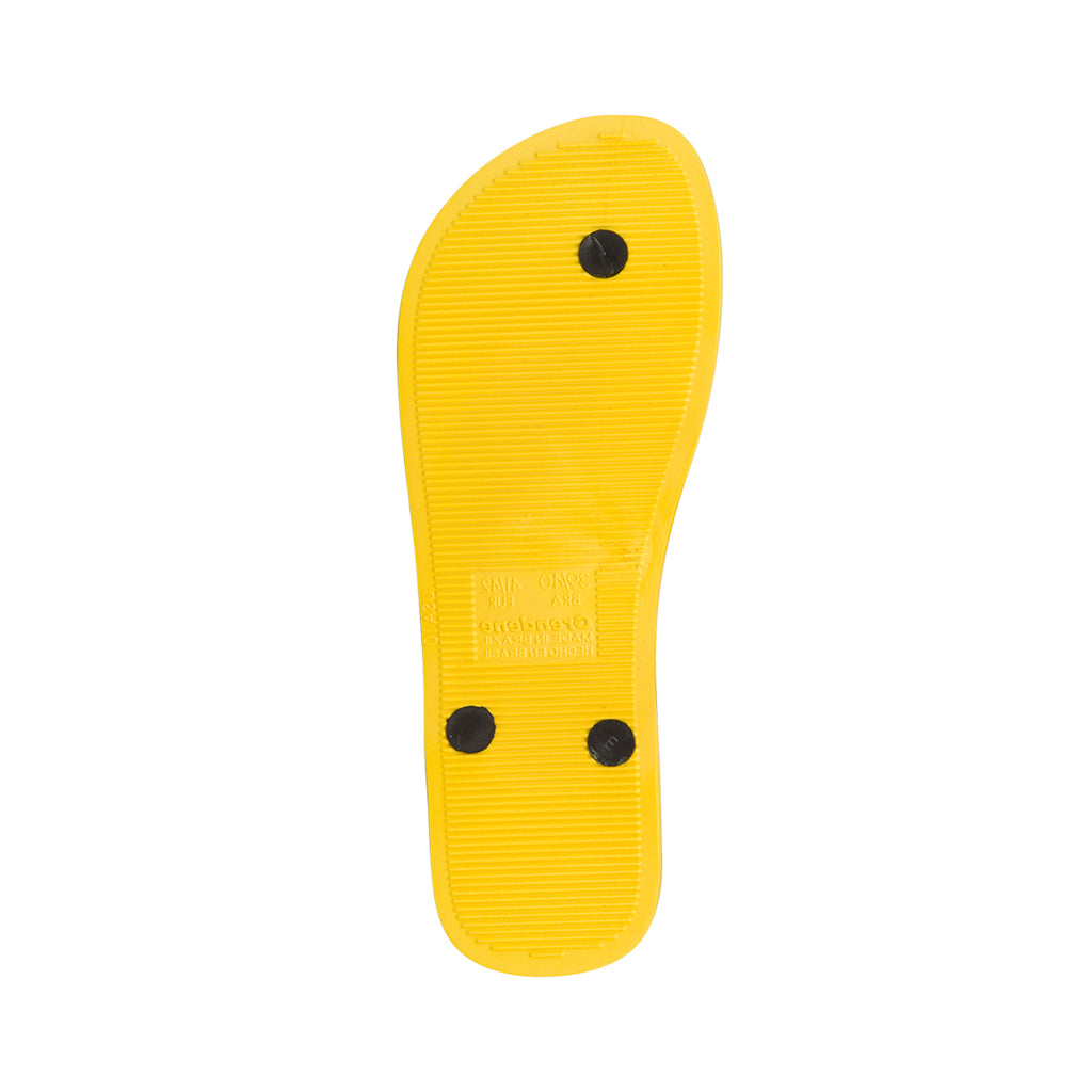 Ciabatte infradito gialle e nere da uomo Ipanema Class Brasil II