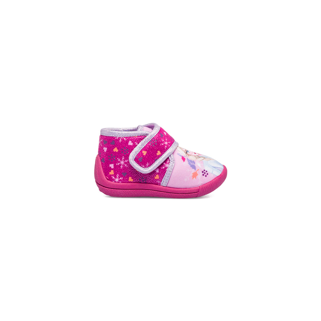 Pantofole da bambina fucsia con stampa Frozen