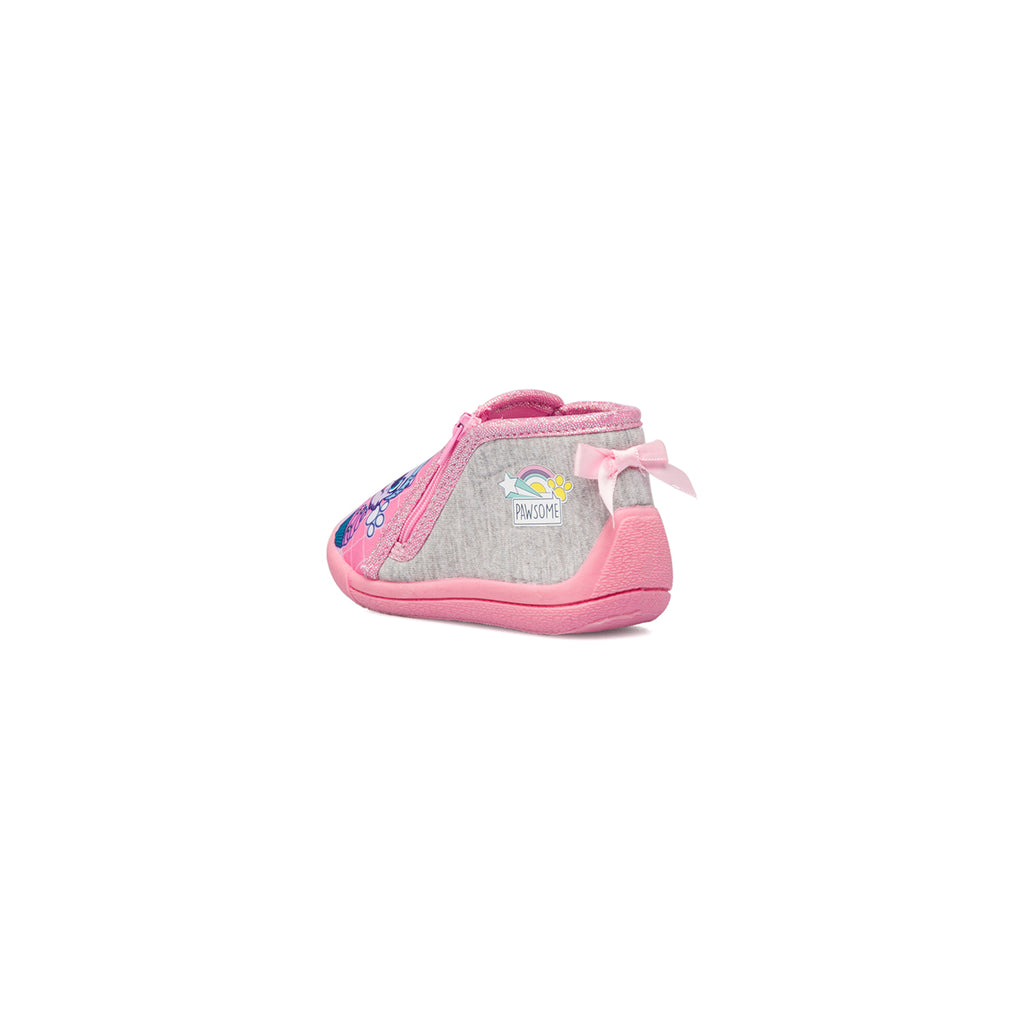 Pantofole da bambina rosa con stampa Paw Patrol