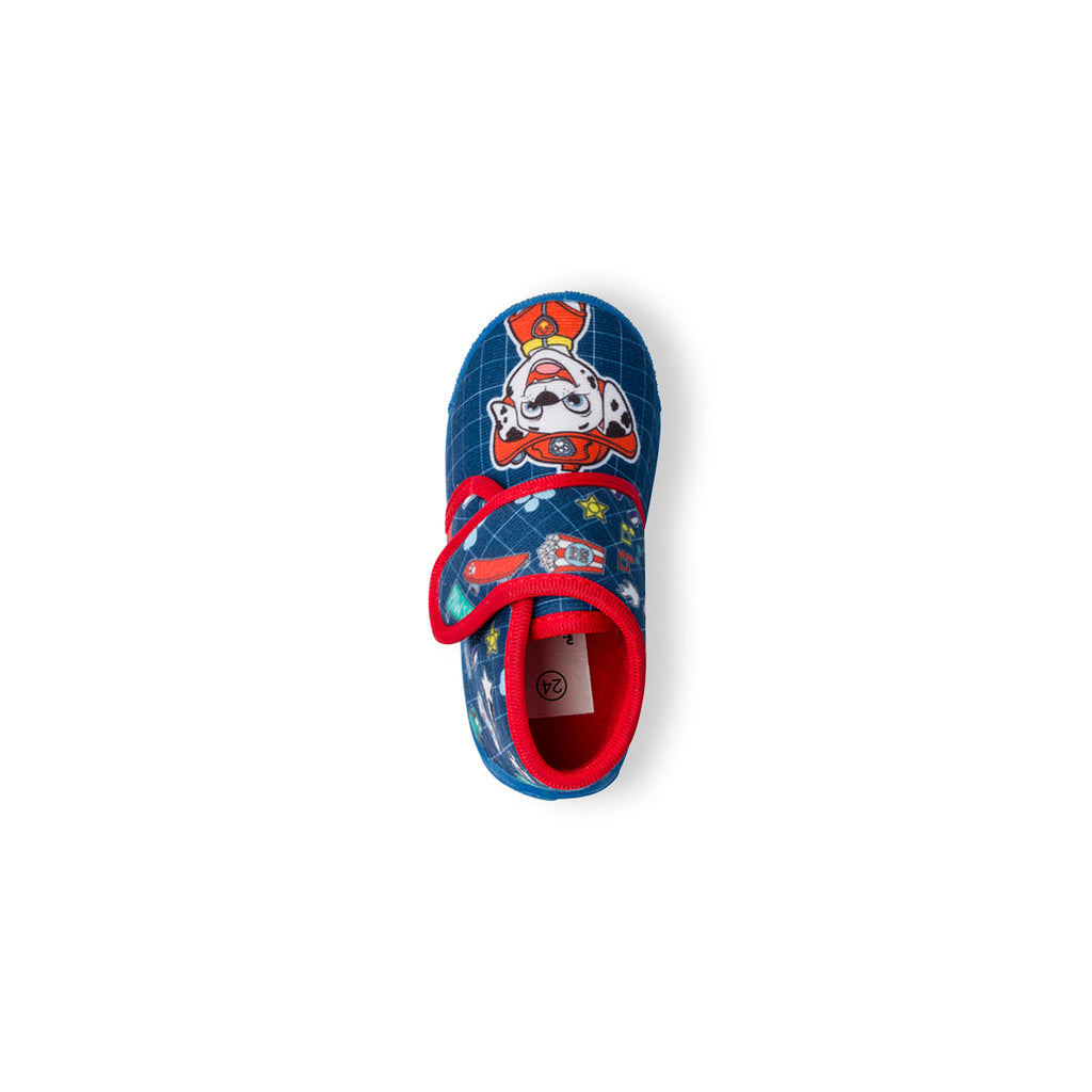 Pantofole da bambino blu con stampa Paw Patrol