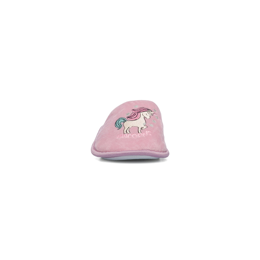 Pantofole rosa da bambina con unicorno Hot Sand