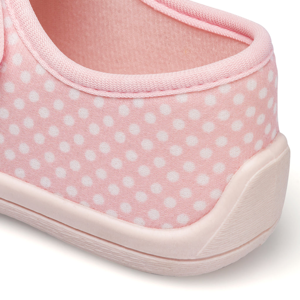 Pantofole da bambina rosa con stampa Minnie