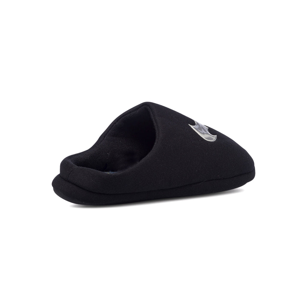 Pantofole da bambino nere con logo Batman