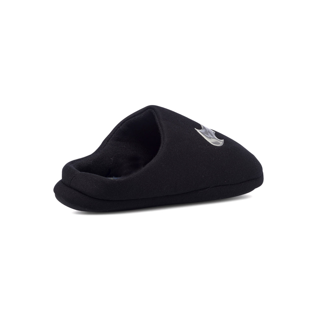 Pantofole da bambino nere con logo Batman