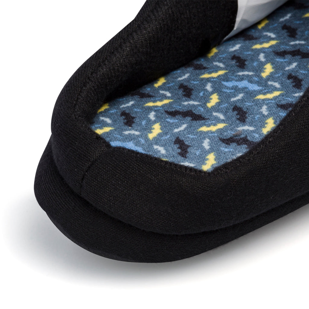 Pantofole da bambino nere con logo Batman