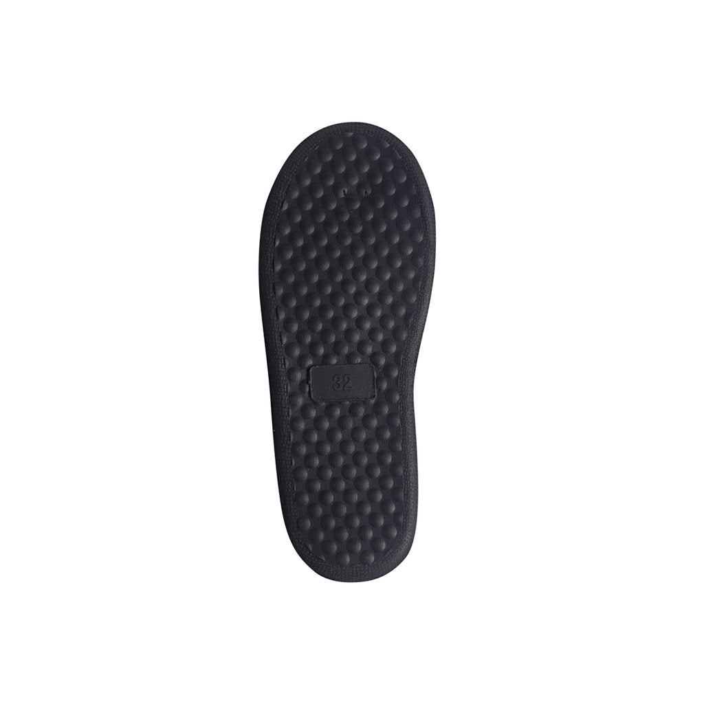 Pantofole da bambino nere con logo Batman