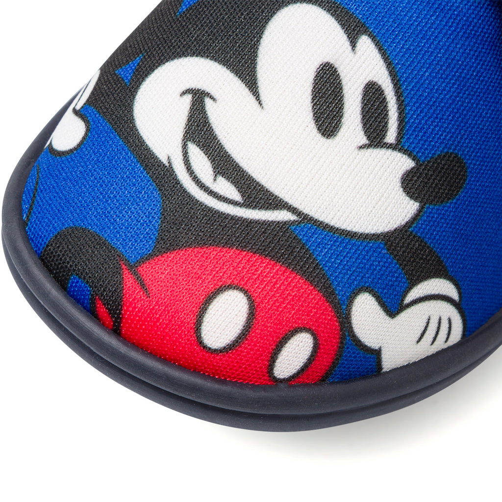 Pantofole blu da bambino con stampa Mickey Mouse