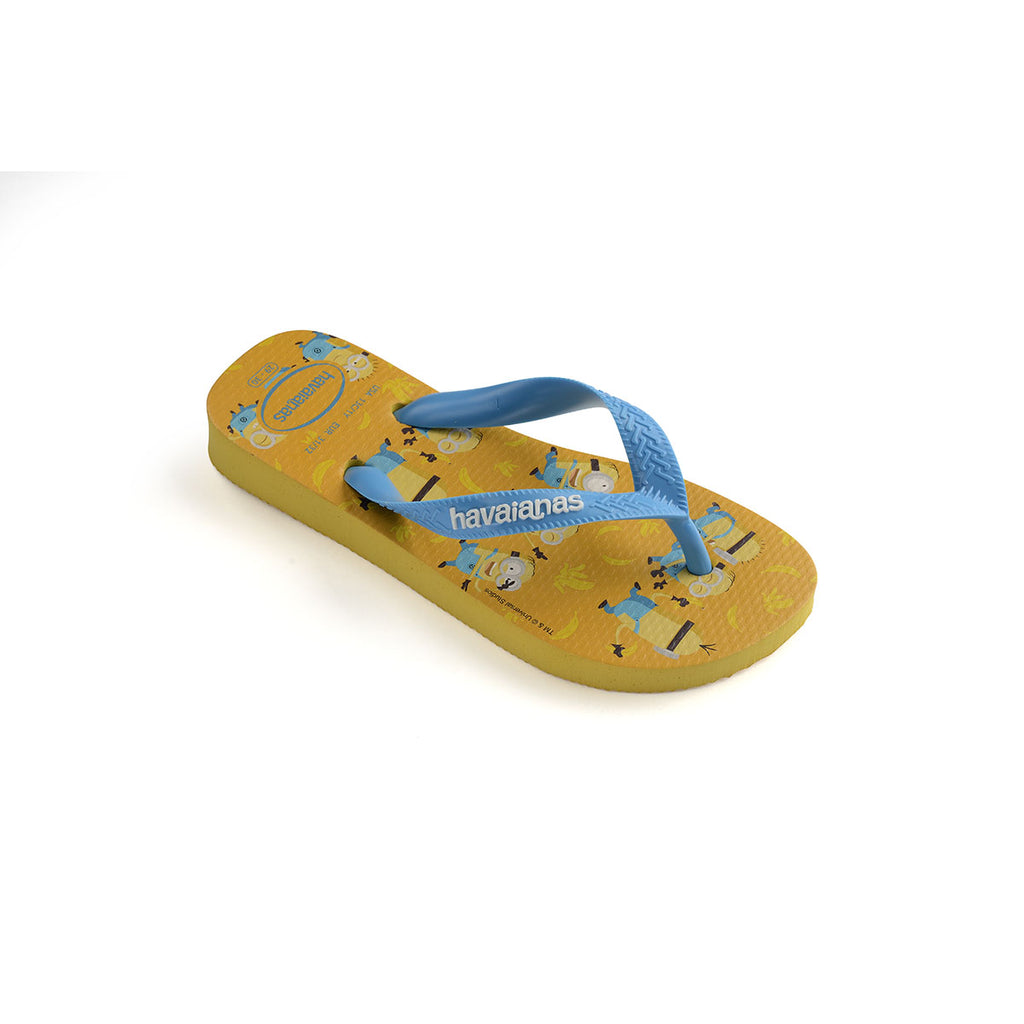 Ciabatte infradito gialle con stampa Havaianas Minions