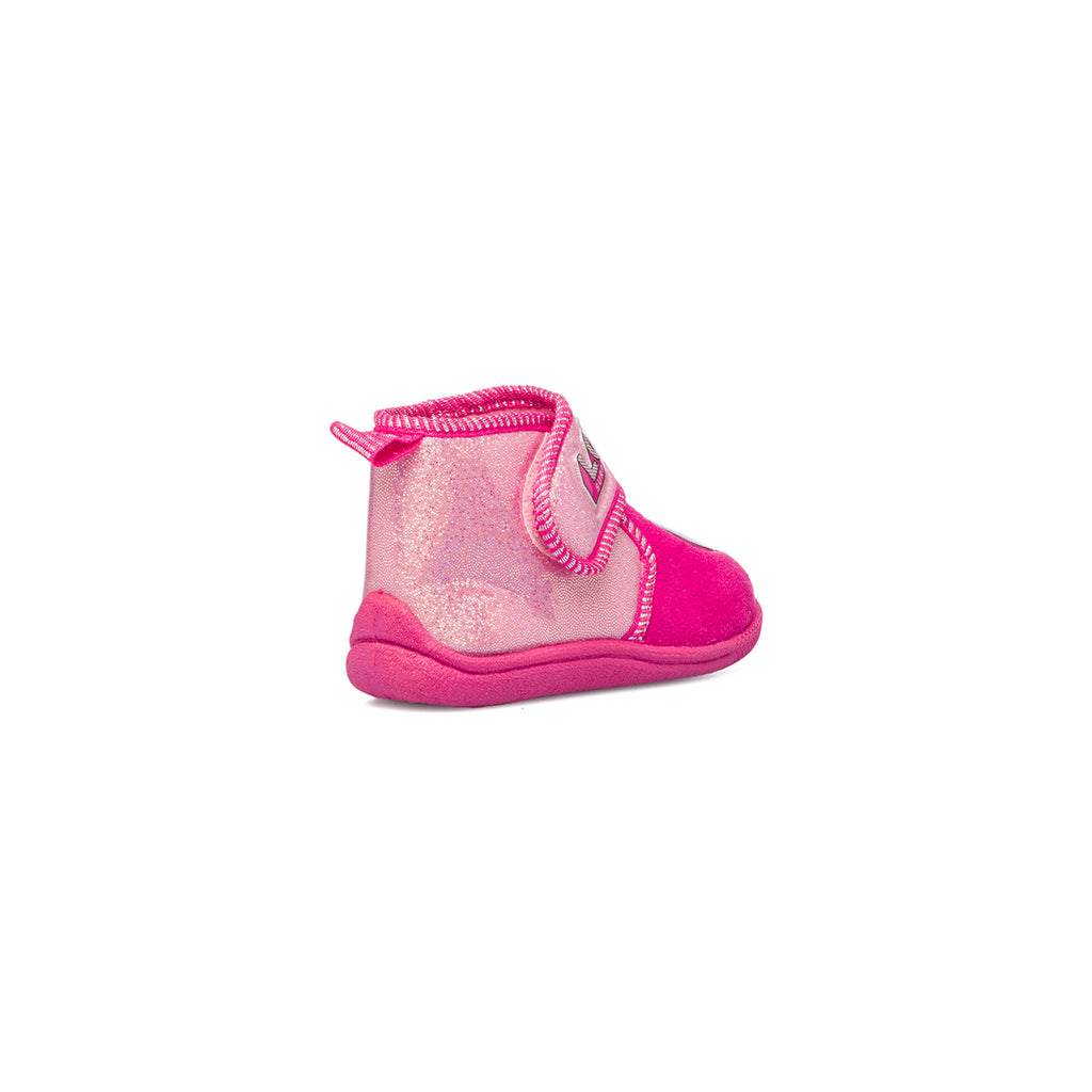 Pantofole da bambina fucsia con stampa LOL