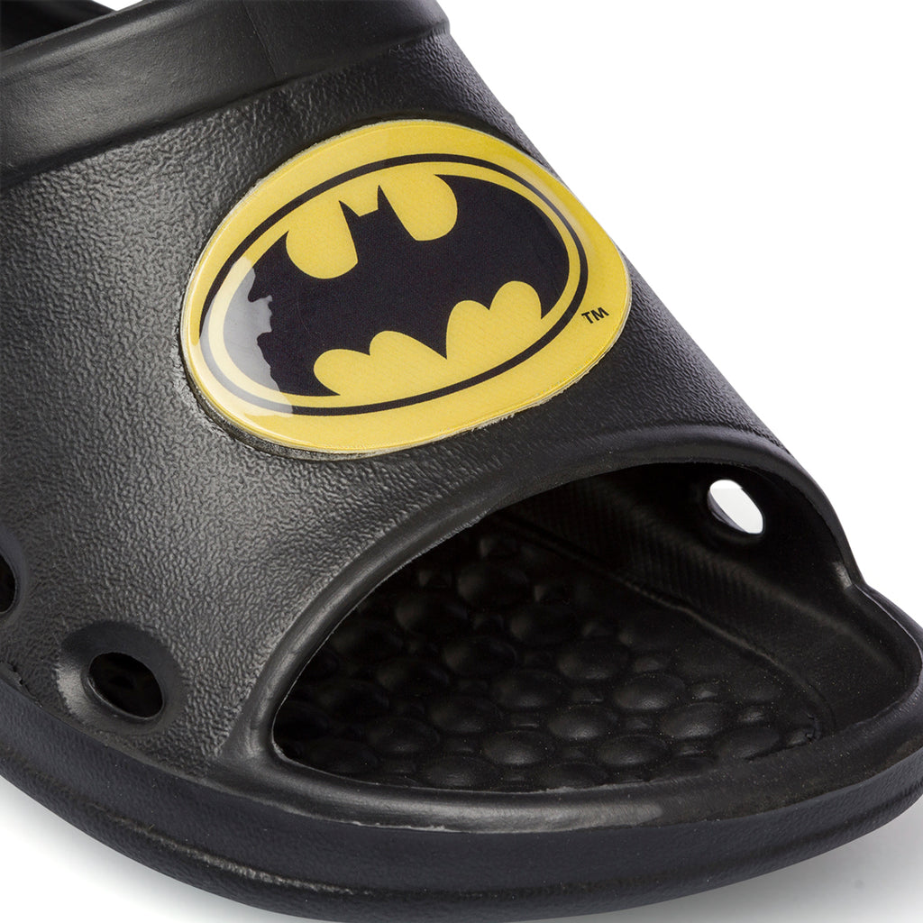 Sabot da bambino nere con logo Batman