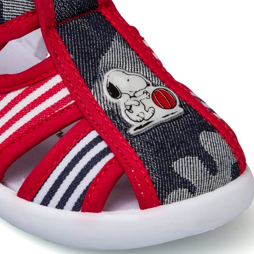 Pantofole camouflage da bambino con logo Snoopy