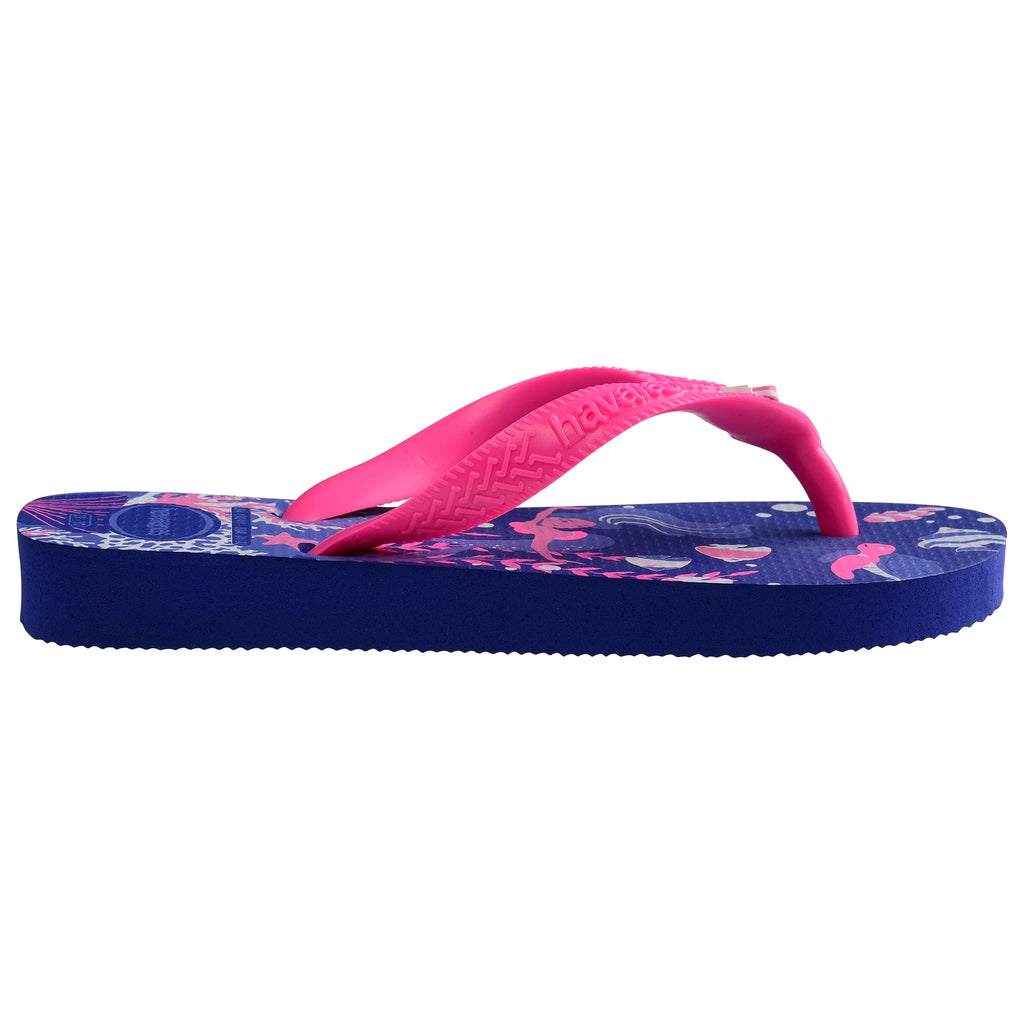 Ciabatte infradito blu e rosa da bambina Havaianas Kids Fantasy