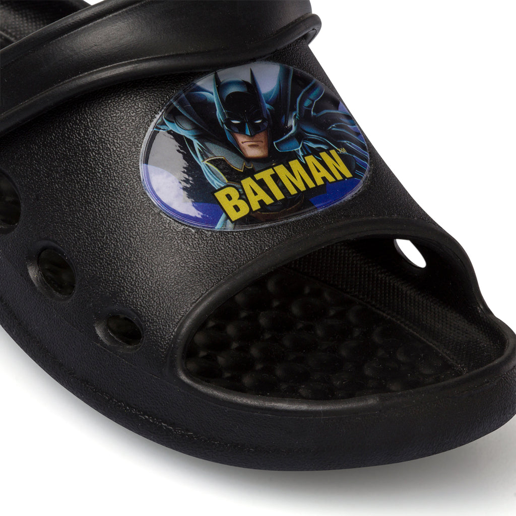 Sabot nere da bambino con logo Batman