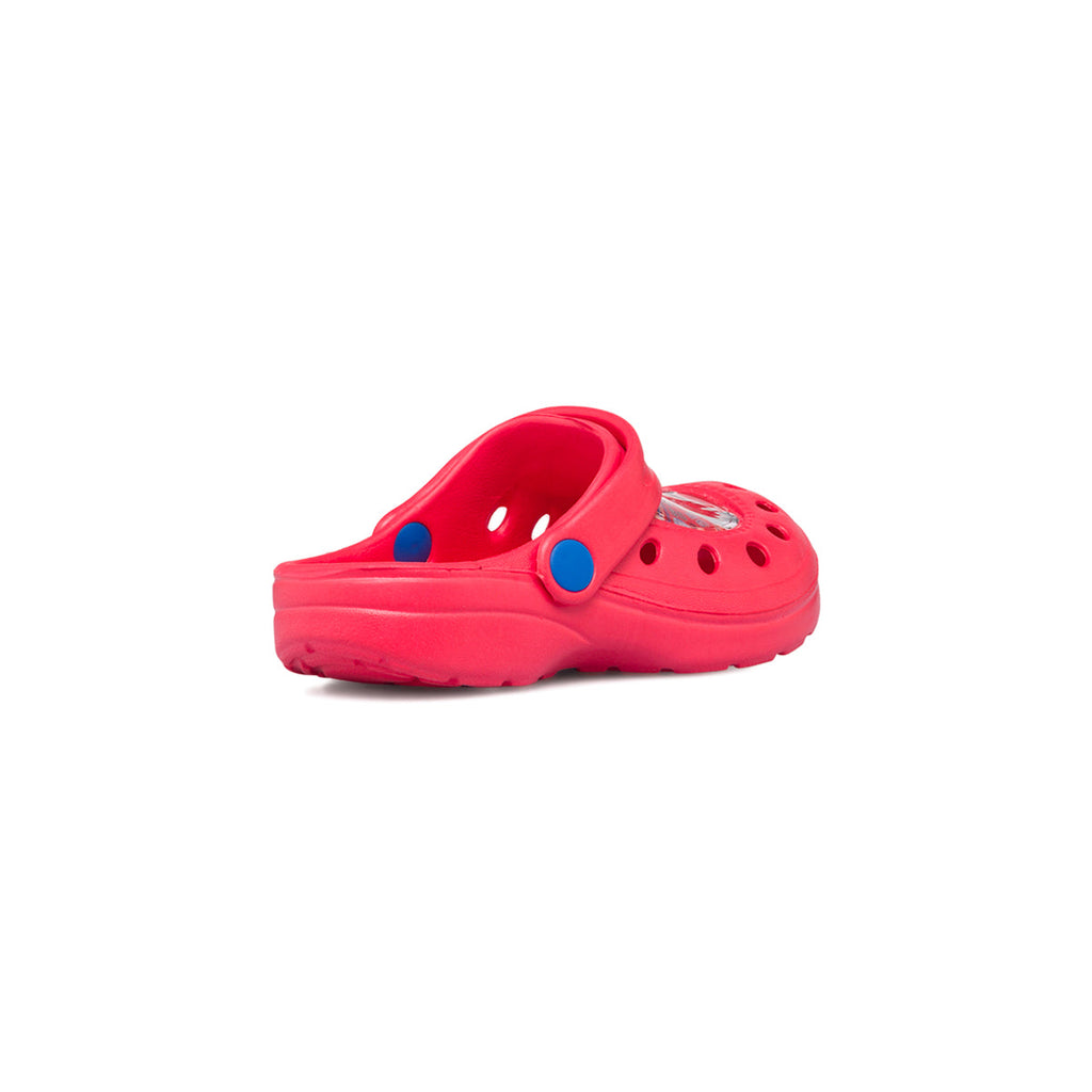 Sabot rosse da bambino con logo Cars