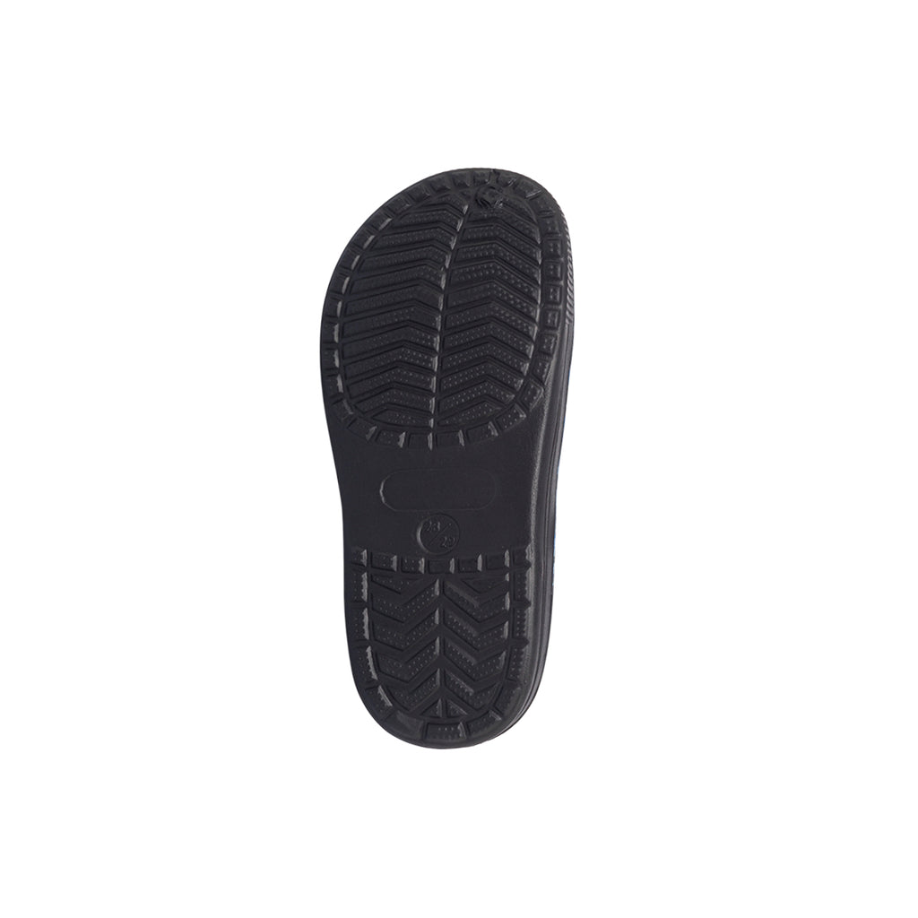 Sabot traforate nere da bambino con logo Batman