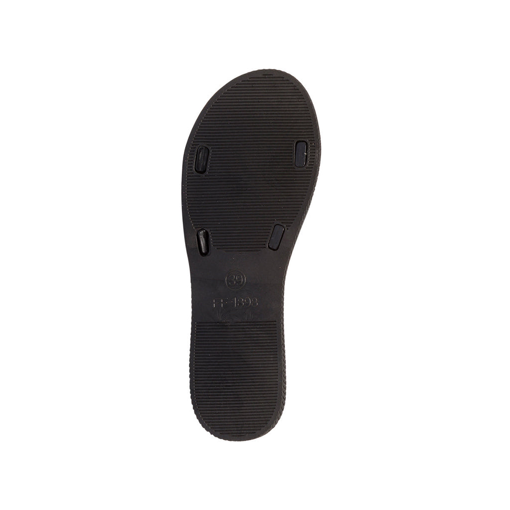 Ciabatte nere con strass da donna Silvia Sikel