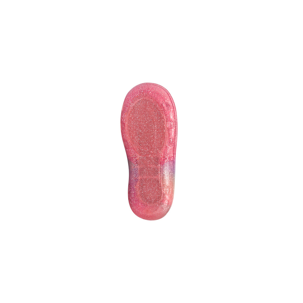Pantofole rosa glitterate da bambina con stampa Unicorno