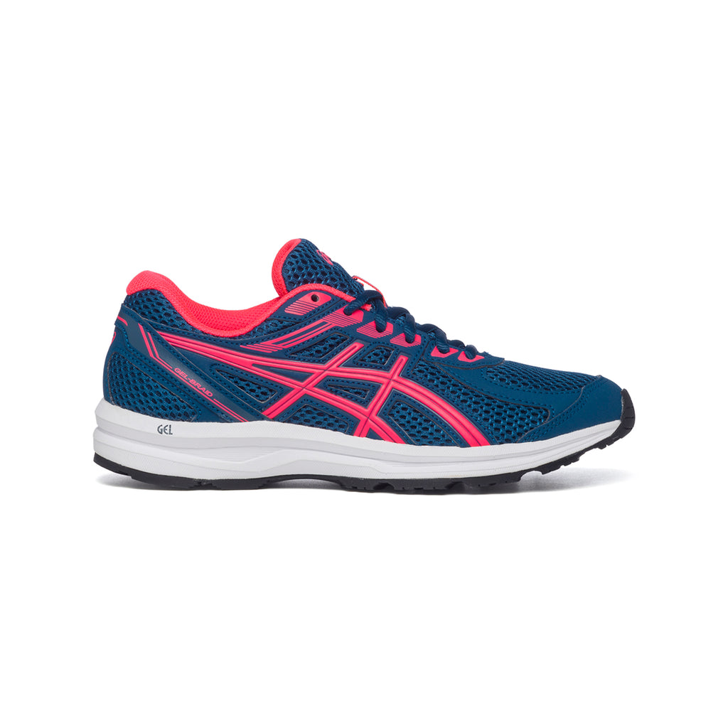 Scarpe da running blu in tessuto mesh Asics Gel-Braid