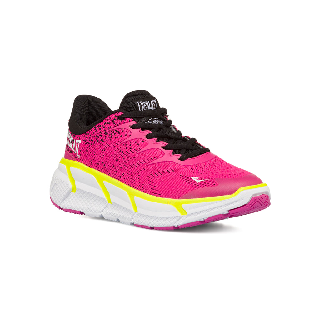 Scarpe sportive fucsia da donna con logo laterale Everlast