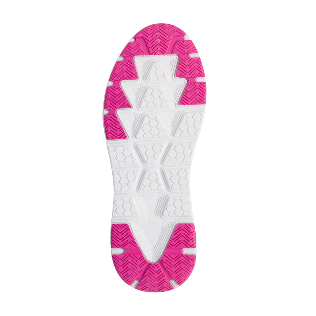 Scarpe sportive fucsia da donna con logo laterale Everlast