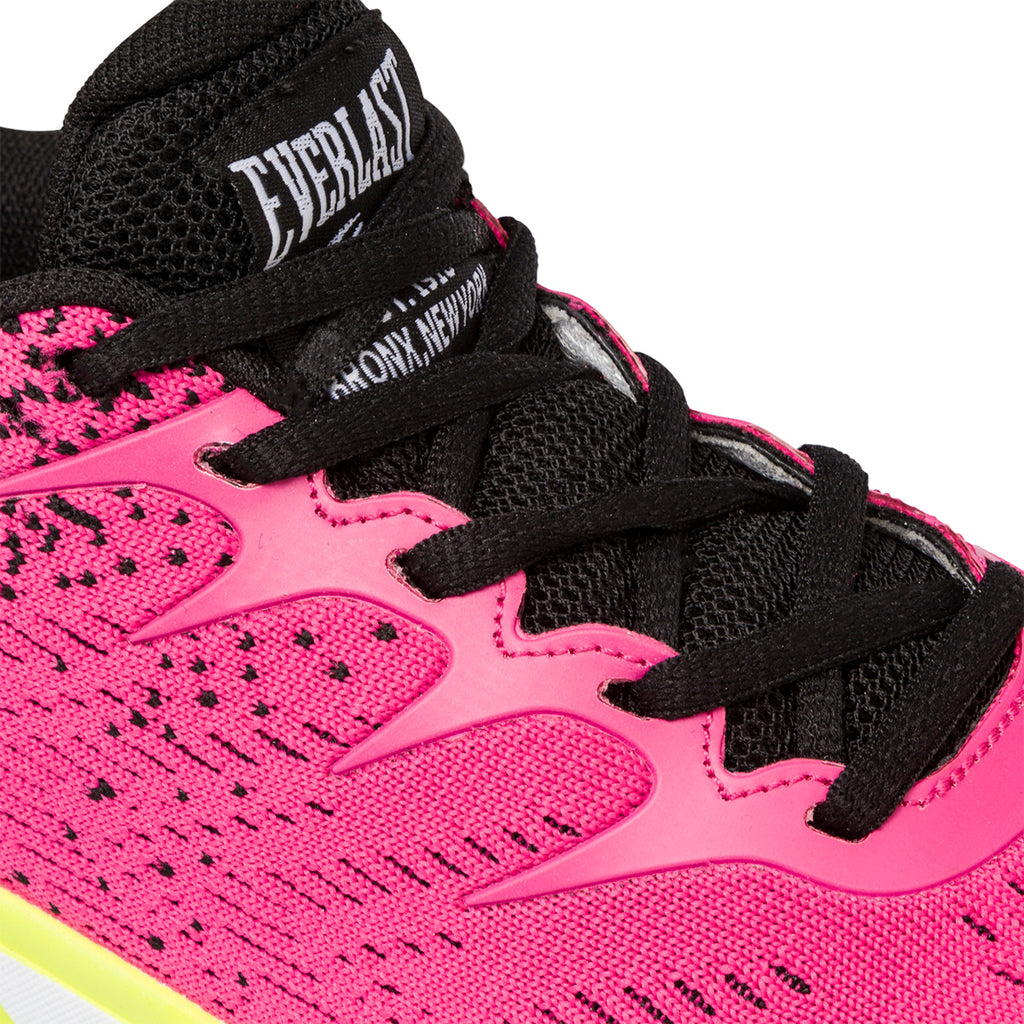 Scarpe sportive fucsia da donna con logo laterale Everlast