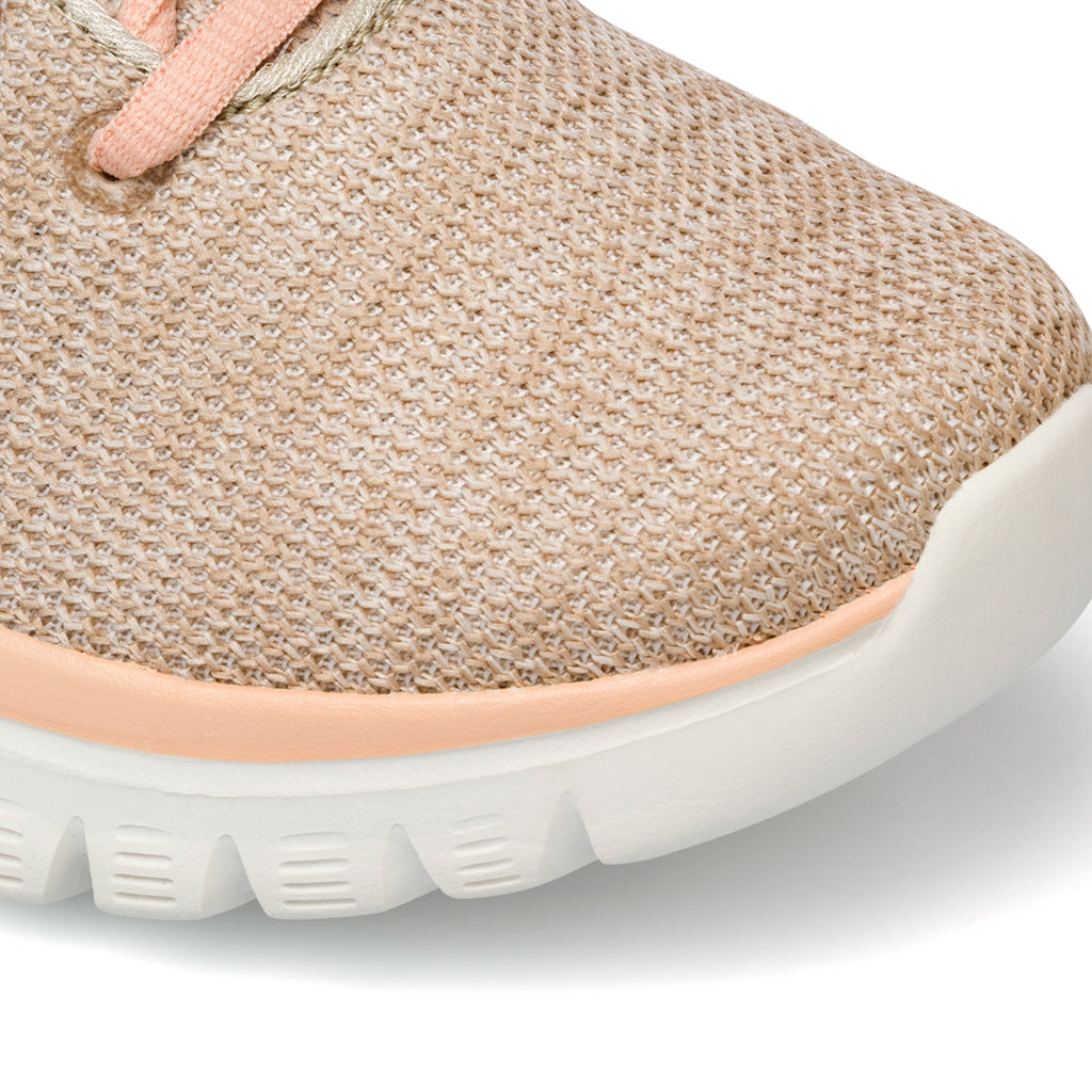 Scarpe da ginnastica rosa da donna con sottopiede Memory Foam Skechers Graceful Twisted Fortune
