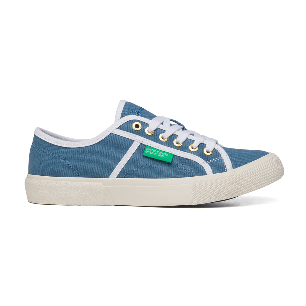 Sneakers azzurre in canvas Benetton Tyke Plus