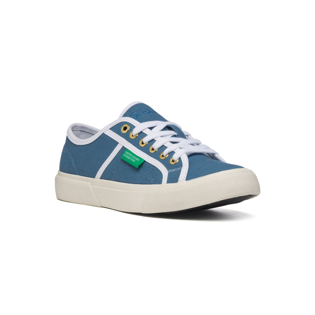 Sneakers azzurre in canvas Benetton Tyke Plus