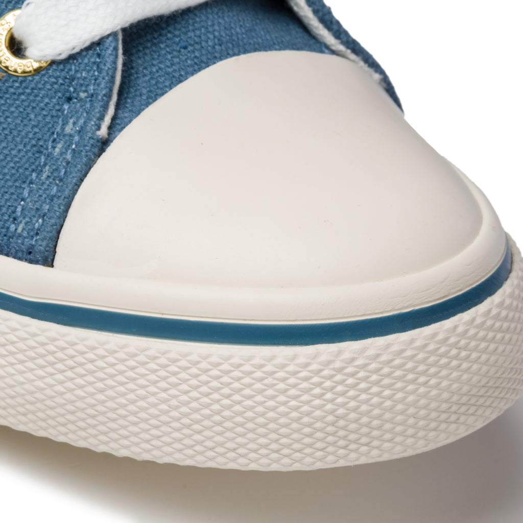 Sneakers alte azzurre in canvas Benetton Tyke Plus Mid