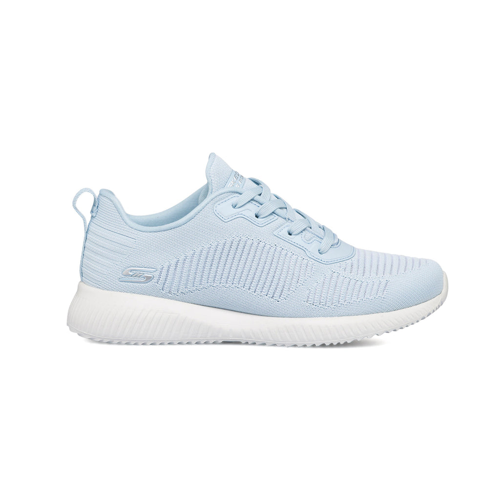 Scarpe da ginnastica azzurre da donna con soletta Memory Foam Skechers Sport Squad - Breeze Away