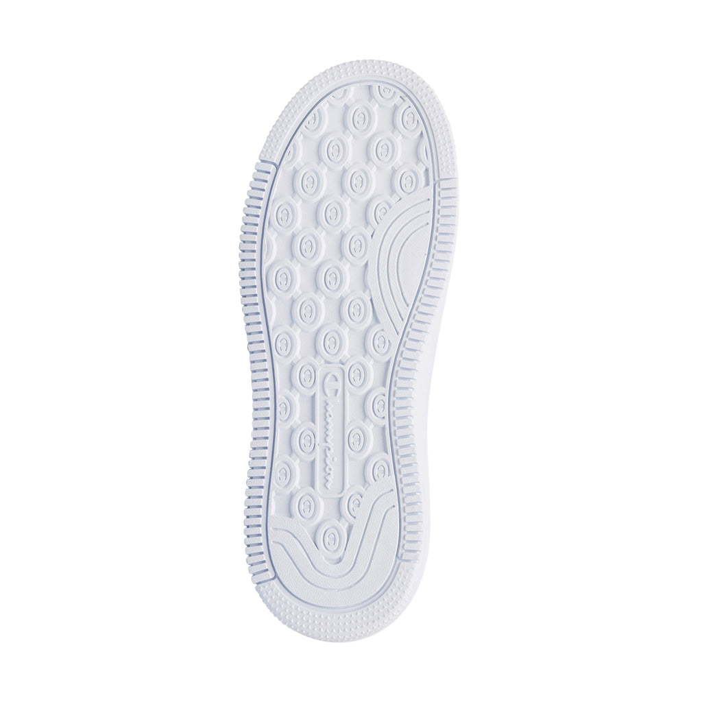 Sneakers bianche da donna con suola a zeppa Champion Rebound Platform Metal