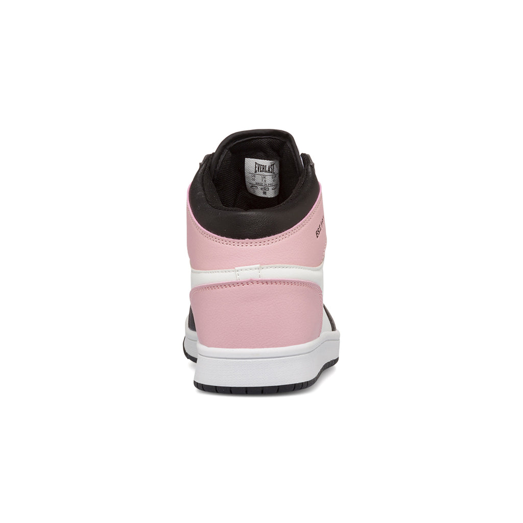 Sneakers alte bianche, rosa e nere da donna Everlast