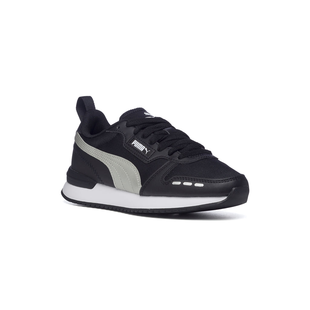 Sneakers nere con striscia laterale laminata Puma R78 WMNS Metallic