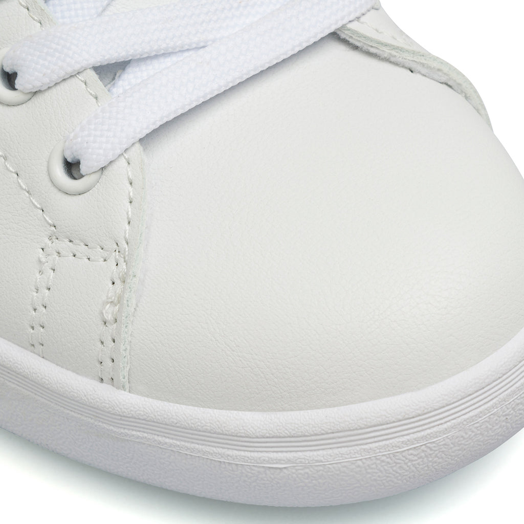 Sneakers bianche da donna con dettagli rosa Enrico Coveri